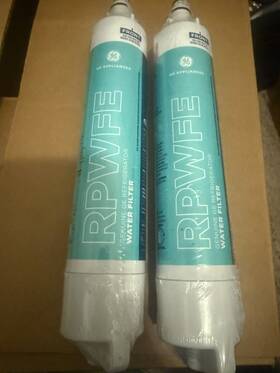 Ge 084691813347 2-ge Rpwfe Genuine Refrigerator Water Filter With Chip Oem Certified