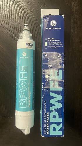 Ge 084691813378 Rpwfe Genuine Refrigerator Water Filter Ge 084691813378 Rpwfe Genuine Refrigerator Water Filter