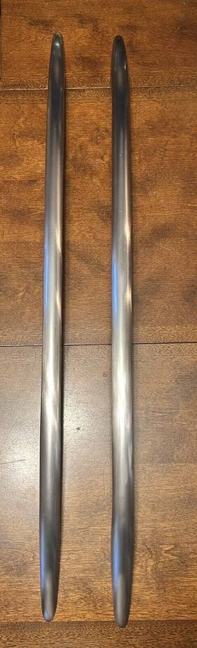 Ge 166990620988 2 Used Stainless Steel Profile Arctica Door Handle Lot Refrigerator Parts