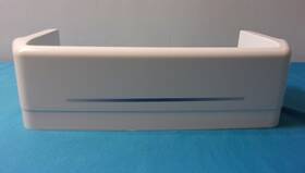 197d2821 Ge Refrigerator Door Bin Blue Stripe Oem Part 197d2821 Ge Refrigerator Door Bin Blue Stripe Oem Part
