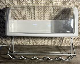 200d4738p001 Ge Refrigerator Dairy Bin With Lid Rack And Mounting Bracket #