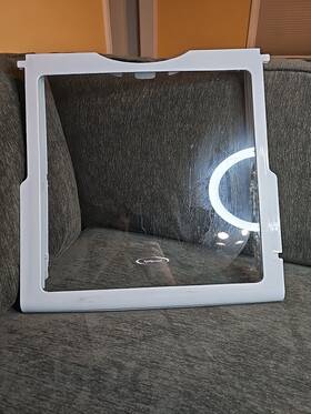 200d5887p001 Ge Genuine Profile Spillproof Glass Refrigerator Shelf