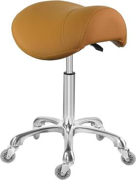Ge 445009613647 Saddle Stool Chair For Massage Clinic Spa Salon Cutting Rolling Wi