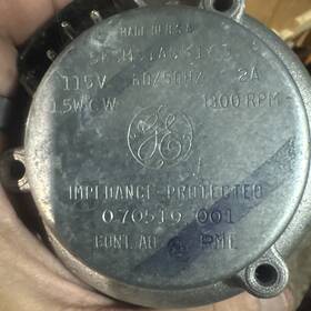 5ksm51ag5163 Ge Refrigerator Condensor Fan Motor