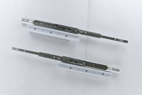 Wr49x20767 Ge Appliances Freezer Drawer Slide Rail Holder Kit Left And Right Sides Oem Open