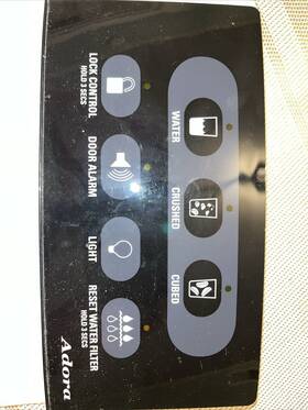 Board-wr55x10423-197d4576g028 Ge Refrigerator Dispenser Control