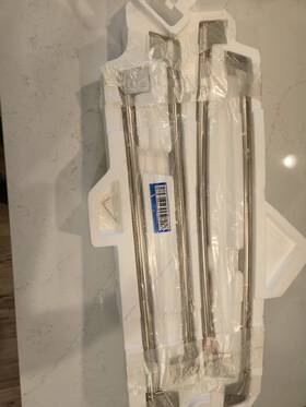 Cje23dp3wbd1 Ge Brand New Cafe Brushed Stainless Handles For 4-door French-door Refrigerator