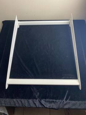 Gfss2hcyc Ge Shelf Glass Assembly Model #gfss2hcyc Ss