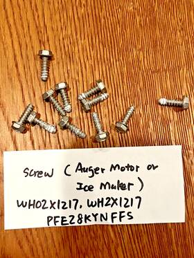 Pfe28kynffs Ge Qty 11 Screws Wh02x1217 Wh2x1217 For Model# Refrigerator Pfe28kynffs Ge Qty 11 Screws Wh02x1217 Wh2x1217 For Model# Refrigerator