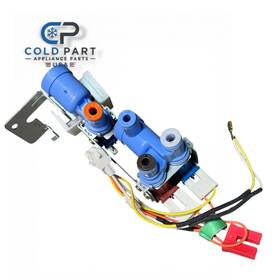 Riv-23ae-9 Ge Appliance Solenoid Valve Water Inlet Triple For Refrigerator