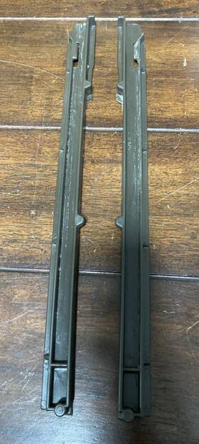 Tbf21zab Ge 465014 Refrigerator Shelf Drawer Slide Brackets Oem Tbf21zab Ge 465014 Refrigerator Shelf Drawer Slide Brackets Oem