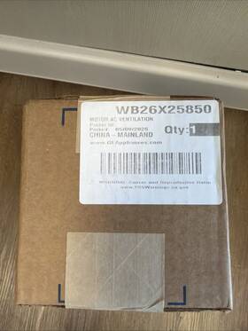 Wb26x25850 Ge Motor Ac Ventilation