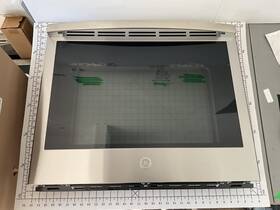 Wb56x22160 Ge Wb56x36448 Oem Range Outer Door-stainless With Handle Wb56x43417