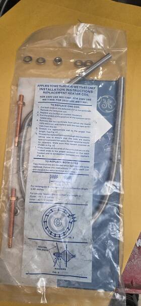 We11x61 Ge Heater Coil For Hotpoint And Rca Appliances We11x61 Ge Heater Coil For Hotpoint And Rca Appliances
