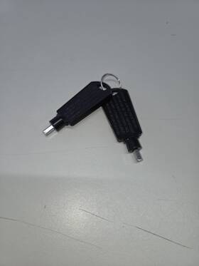 Rf-3898-01 Ge Wr01x28053 New Oem Freezer Door Key Ap6280393 Genuine A1