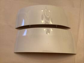 Wr02x11451 Ge Refrigerator Set Of 2 Light Cover