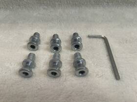 Wr02x12336 Ge Refrigerator Handle Fastener - Stainless Steel Genuine Oem 6