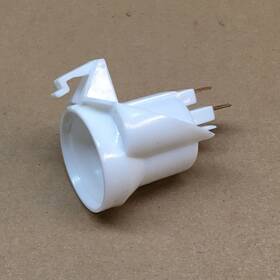 Wr02x12809 Ge Genuine Refrigerator Light Socket - Tested