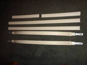 Wr12x10086 Ge Wr12x10051 Refrigerator Trim Handle Set Wr12x10040