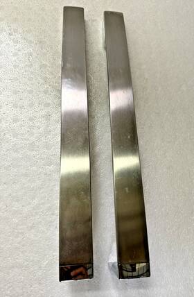 Gts21fskdss Ge Wr12x34550 Door Handle Set Top-mount Refrigerator Hrt-lnd Used
