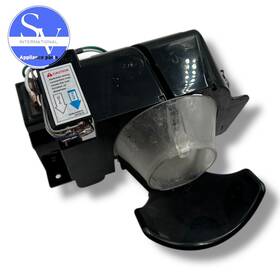 Wr13x10735 Ge Refrigerator Dispenser Ice Chute Door And Funnel Assembly