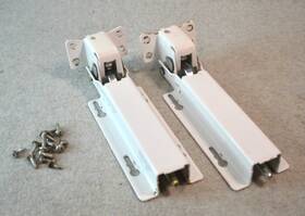 Wr13x775 Ge Pair Of Oem Chest Freezer Cb15sr Hinge Assembly Wr13x775 Ge Pair Of Oem Chest Freezer Cb15sr Hinge Assembly