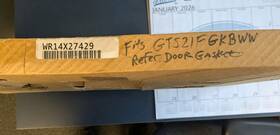 Wr14x27429 Ge General Electric Refrigerator Door Gasket Oem White