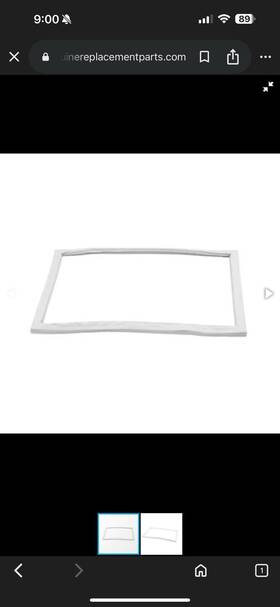 Wr14x29358 Ge Genuine General Electric Refrigerator Door Gasket