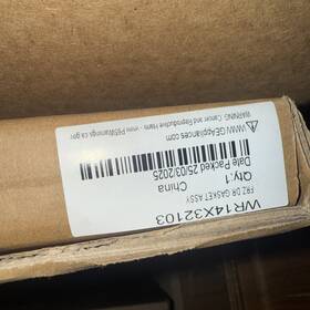 Wr14x32103 Ge Genuine Refrigerator Freezer Drawer Gasket