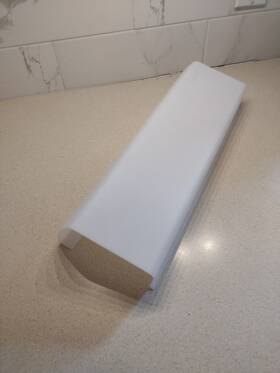 Wr17x11943 Ge Refrigerator Light Shield Cover