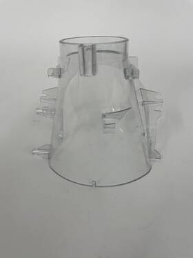 Wr17x32471 Ge Refrigerator Ice Dispenser Chute Funnel- Oem P/n Funnel Only