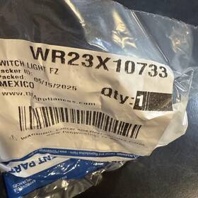 Wr23x10733 Ge Refrigerator Switch Light Part #wr23x10733