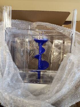 Wr29x43991 Ge New Refrigerator Ice Bucket And Auger Assembly Nib