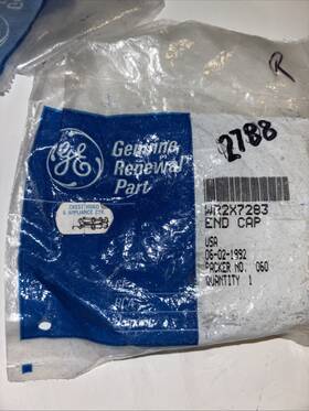 Wr2x7283 Ge Refrigerator End Cap Genuine Oem Factory Certified Replacement Part