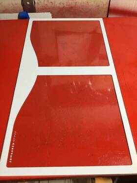 Wr32x10465 Ge Refrigerador Crisper Drawer Glass P/n 322