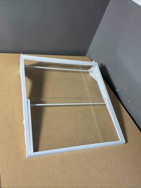 Wr32x23649 Ge Nice Oem Genuine Refrigerator Folding Slide Out Compact Glass Shelf