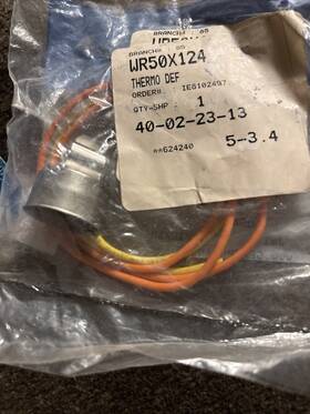 Wr50x124 Ge General Electric Thermo Def