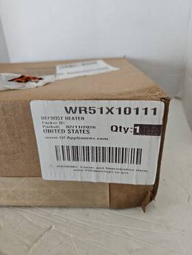 Wr51x10111 Ge Refrigerator Defrost Heater Element Oem 100% Genuine Wr51x10111 Ge Refrigerator Defrost Heater Element Oem 100% Genuine
