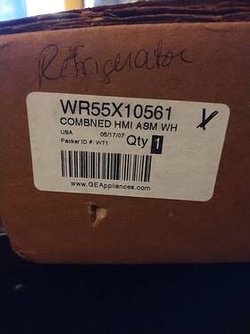 Wr55x10561 Ge Refrigerator Dispenser Board