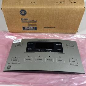 Wr55x10724 Ge Genuine Oem Refrigerator Dispenser Silver Overlay New