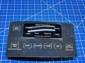 Wr55x10788 Ge Refrigerator Dispenser Control P#wr55x10788 Wr55x10788 Ge Refrigerator Dispenser Control P#wr55x10788