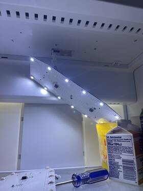 Wr55x32696 Ge Wr55x11007 General Electric Refrigerator Led Light Board