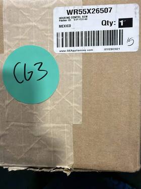 Wr55x26507 Ge General Electric Housing Contrl Asm Wr55x26507 Ge General Electric Housing Contrl Asm