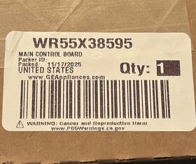 Wr55x38595 Ge Genuine Brand New Oem Control Board