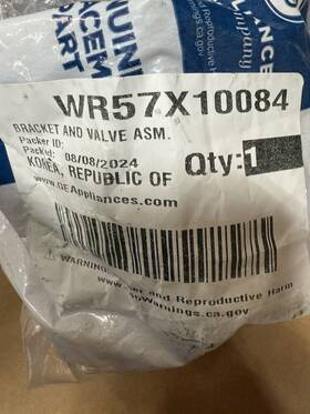Wr57x10084 Ge Water Inlet Valve Oem