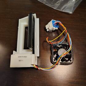Wr60x23104 Ge Refrigerator Damper Fan Assembly