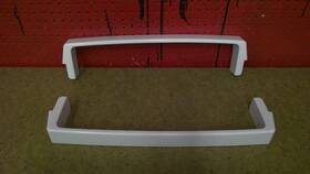 Wr71x30014 Ge Wr71x21149 Refrigerator Freezer Door Shelf Rail Set Of 2 Wr71x30014 Ge Wr71x21149 Refrigerator Freezer Door Shelf Rail Set Of 2