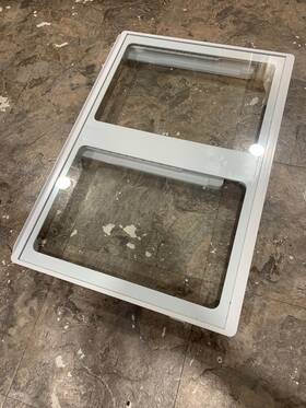 Wr71x27254 Ge Used Freezer Drawer Cover Assembly Lower Bins Wr71x27254 Ge Used Freezer Drawer Cover Assembly Lower Bins