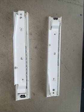 Wr72x10098 Ge Wr72x10099 Monogram Freezer Basket Slide Assembly Set