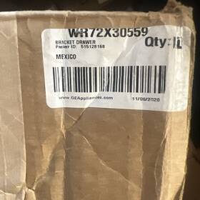 Gne27jymwffs Ge Wr72x30559 Bracket Drawer Right For